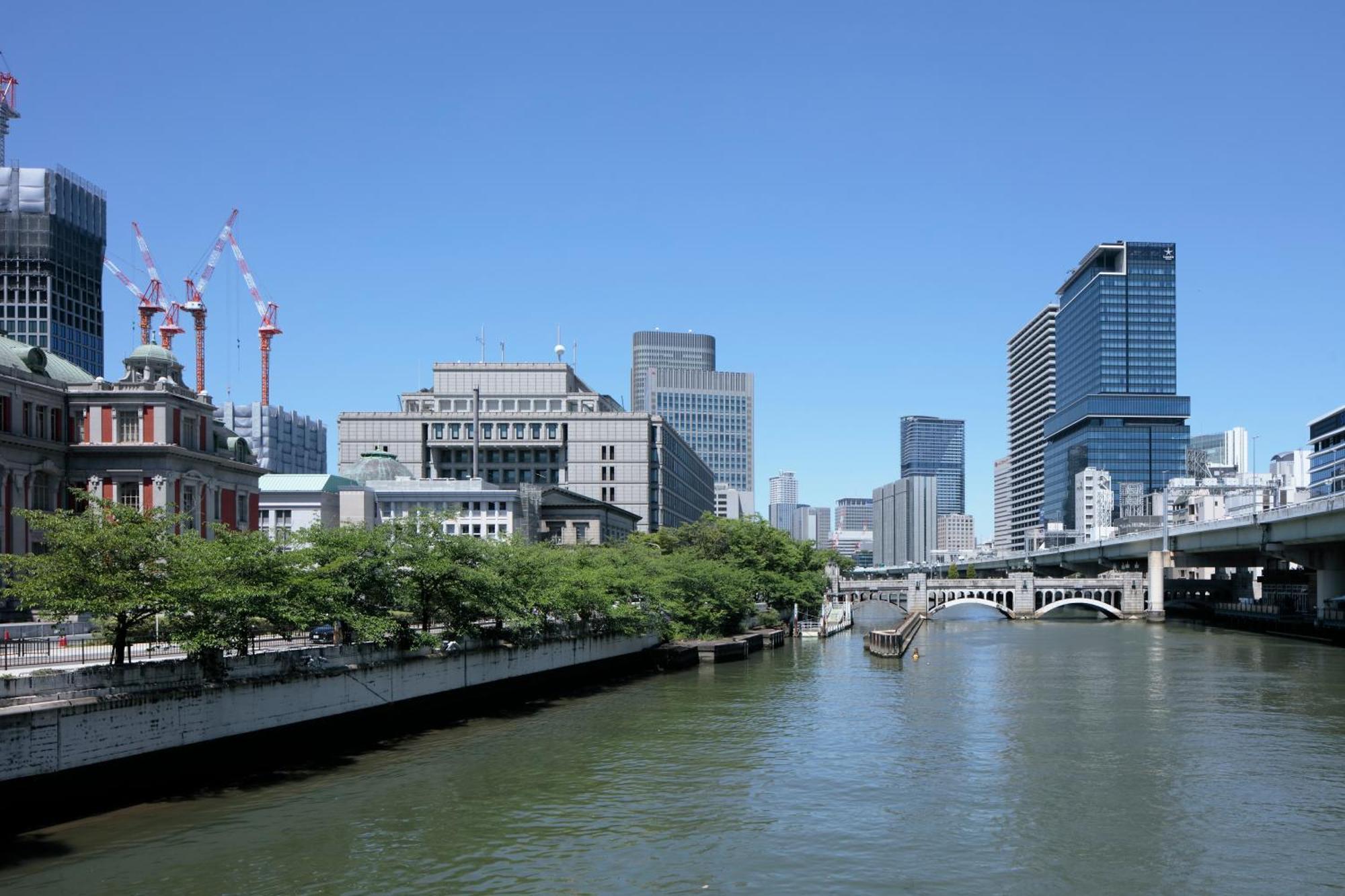 Candeo Hotels Osaka The Tower Exterior foto The Sumida River in Tokyo