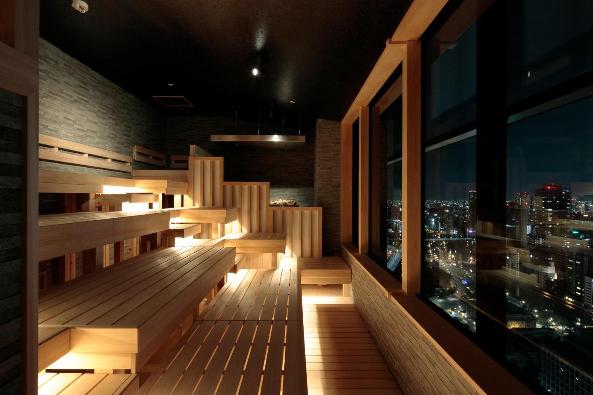 Candeo Hotels Osaka The Tower Exterior foto A modern onsen in Tokyo